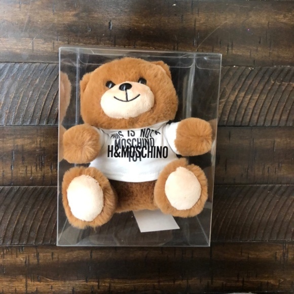 h&m moschino teddy bear